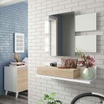 Meuble d'entrée dcori, hall d'entrée suspendu avec miroir, armoire avec tiroir pour entrée, 75x29h90 ... Meuble d'entrée dcori, hall d'entrée suspendu avec miroir, armoire avec tiroir pour entrée, 75x29h90 ...