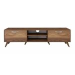 Dmora - meuble tv dbarar, buffet de salon, armoire basse pour tv, base murale de rangement, 180x35h49 ...