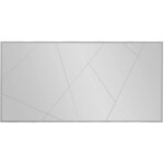 Miroir dpessott, verre miroit�, objet d'ameublement mural, d�coration avec miroir, 60x2h170 cm, blanc ...