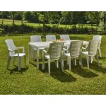 Table d'extérieur dmica, table à manger rectangulaire extensible, table de jardin extensible, 100% made ... Table d'extérieur dmica, table à manger rectangulaire extensible, table de jardin extensible, 100% made ...