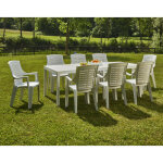 Table d'extérieur susa, table à manger rectangulaire extensible, table de jardin extensible, 100% made ... Table d'extérieur susa, table à manger rectangulaire extensible, table de jardin extensible, 100% made ...