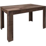 Dmora - table de salle  manger extensible, made in italy, table moderne avec rallonges, console extensible, ...