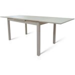 Dmora table de salle  manger extensible, table moderne avec rallonges, console extensible, cm 80x130 ...