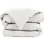 L'effet papillon - housse de couette gaze de coton 140x200 cm gaia blanc chantilly L'effet papillon - housse de couette gaze de coton 140x200 cm gaia blanc chantilly