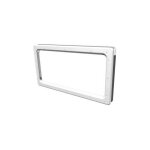 Doco - hublot rectangulaire 304 x 609 mm pour panel 40 mm couleur blanc