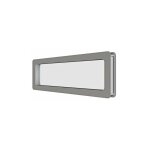 Doco - hublot rectangulaire en acier inoxydable 137 x 547 mm pour panel 40 mm
