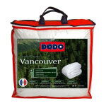 Dodo - couette chaude 400gr / m2 vancouver 140x200 cm blanc Dodo - couette chaude 400gr / m2 vancouver 140x200 cm blanc