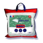 Dodo - oreiller le matelass� 60x60 cm - soutien ferme - taie d�houssable - fabriqu� en france