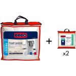 Pack dodo couette 220 x 240 cm anti - transpirante + 2 oreillers 60 x 60 cm effet rafraîchissant fresh ... Pack dodo couette 220 x 240 cm anti - transpirante + 2 oreillers 60 x 60 cm effet rafraîchissant fresh ...