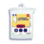 Dodo - protege matelas absorbant - 140x190 cm - coton - anti acariens Dodo - protege matelas absorbant - 140x190 cm - coton - anti acariens