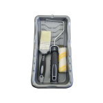 Bac � peinture + 1 pinceau plat 50mm + 1 rouleau
