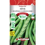 Graines f�ves de s�ville longues cosses bio les doigts verts 30g