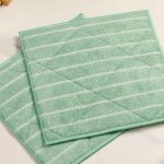 Lot de 5 chiffons bambou microfibres - nettoyer et lustrer toutes les surfaces lisses et fragiles - vitre, ... Lot de 5 chiffons bambou microfibres - nettoyer et lustrer toutes les surfaces lisses et fragiles - vitre, ...
