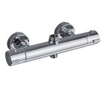Dolaso - mitigeur thermostatique pour colonne, robinet de douche en laiton haut g3 / 4 bsp + bas g1 / ...