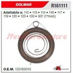 Ressort de démarrage dolmar pour débroussailleuse 112 114 116 117 119 120 123 r161111 Ressort de démarrage dolmar pour débroussailleuse 112 114 116 117 119 120 123 r161111