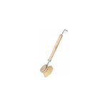 Brosse vaisselle bois + manche attache métal tampico Brosse vaisselle bois + manche attache métal tampico