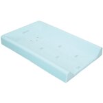 Homemaison - matelas � langer � rebords bleu azur 50x80 cm