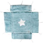 Tapis tour pour parc bleu 75x95 cm