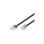 Dnges - cble tlphonique modulaire, conducteur en aluminium plaqu cuivre (cca), connecteur rj45 (8p4c) ...