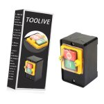 Interrupteur  bouton interrupteur de dmarrage et d'arrt du moteur ac220v / 380v 10a bouton marche ...