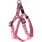 Doogy classic - harnais chien tahiti nylon rose taille : s