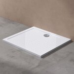 Doporro bac � douche 90x100 receveur de douche antiglisse rectangulaire blanc lucia02ar 90x100x4cm + ...