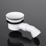 Doporro ? bonde de douche 50mm ? couvercle 115mm ? capot nettoyable ? design moderne en m�tal durable ...