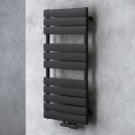 Doporro ? s�che - serviette eau chaude vertical 100x50cm ? acier inoxydable ? puissance 520w ? montage ...