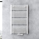 Doporro - radiateur de salle de bain s�che - serviette 100x60cm radiateur tubulaire vertical chauffage ...