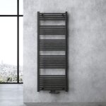 Doporro ? s�che - serviette eau chaude 934w ? radiateur tubulaire vertical 160x60cm ? acier inoxydable ...