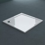 Doporro - receveur de douche antiglisse bac à douche carré extraplat acrylique blanc faro01 70x70x4cm ... Doporro - receveur de douche antiglisse bac à douche carré extraplat acrylique blanc faro01 70x70x4cm ...