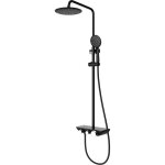 Sogood colonne de douche noir avec robinetterie syst�me de douche complet mitigeur pomme haute douchette ...