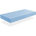 Matelas 90x200 visco medical - geriatrique epaisseur 20 cm - pour lit medicalise et articules - 3 cm ...