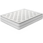 Xaluca - matelas mousse 160x200 channell, epaisseur 24 cm, mousse haute densit�, fermet� moyenne