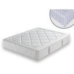 Xaluca - matelas ressorts ensaches 160x200 sevilla, epaisseur 30 cm, ressorts indpendants et silencieux ...