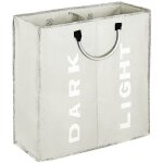 Double grand panier  linge avec s, 53x2353cm