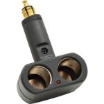 Double prise allume - cigare en t din 24v