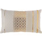 Douceur d'int�rieur - coussin imprim� gaya - l 30 cm x l 50 cm - livraison gratuite