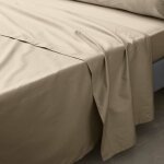 Douceur d'int�rieur - drap plat 1 pers. 180 x 290 cm percale de coton 78 fils blanc
