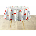 Douceur d'int�rieur - nappe ronde �160 cm ? pvc imperm�able ? facile d'entretien - sisteron