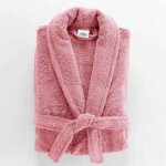 Douceur d'int�rieur - peignoir confort en coton texture �ponge - rose - taille unique - livraison gratuite ...