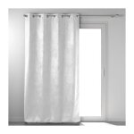 Douceur d'intrieur - rideau occultant en velours  8 oeillets 'melodie' - blanc - 135 x 240 cm - livraison ...