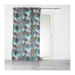 Awelco - rideau a oeillets 140 x 260 cm polyester imprimé jacala bleu Awelco - rideau a oeillets 140 x 260 cm polyester imprimé jacala bleu