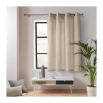 Douceur d'int�rieur - rideau d'ameublement en poly / coton recycl� lin 135x180 cm