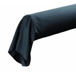 Douceur d'int�rieur - taie de traversin 85x185 cm - percale 100% coton - bleu nuit