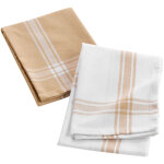 Douceur d'int�rieur - torchons de cuisine en coton cuisiline, 50 x 70 cm, 2 pi�ces