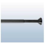 Douceur d'int�rieur - tringle extensible entre 2 murs sans percage noir - 60 � 90 cm - noir