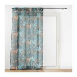 Voilage a oeillets 140 x 240 cm voile sabl� tilda vert