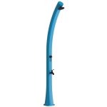 Douche bleue l'eau chaude du soleil cm 20x21x226 mpc docciasolare rio blu blackmatt