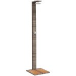 Douche d'extrieur gris 50x55x224 cm rsine tresse bois acacia vidaxl